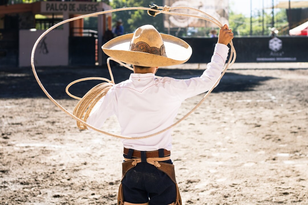argentine gaucho hat and poncho
